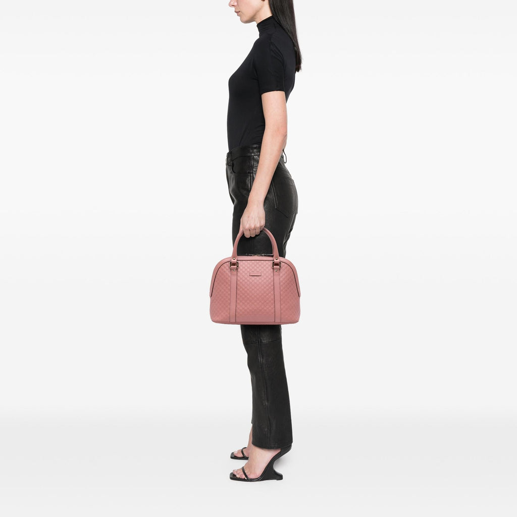 Gucci Medium Microguccissima Dome Satchel