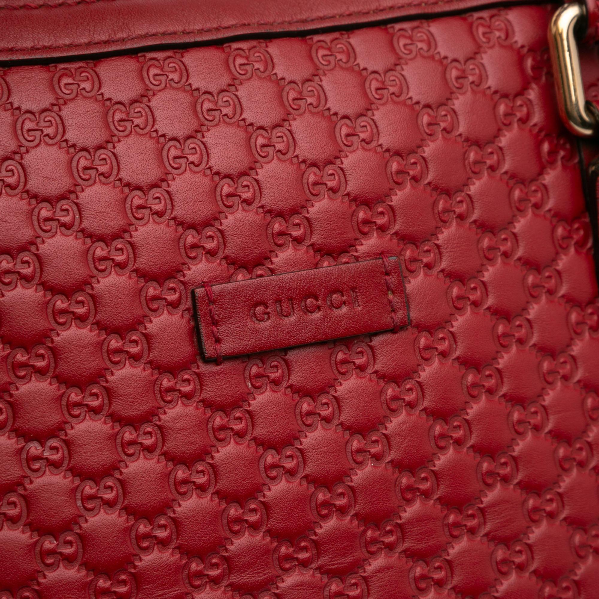 Gucci Medium Microguccissima Dome Satchel