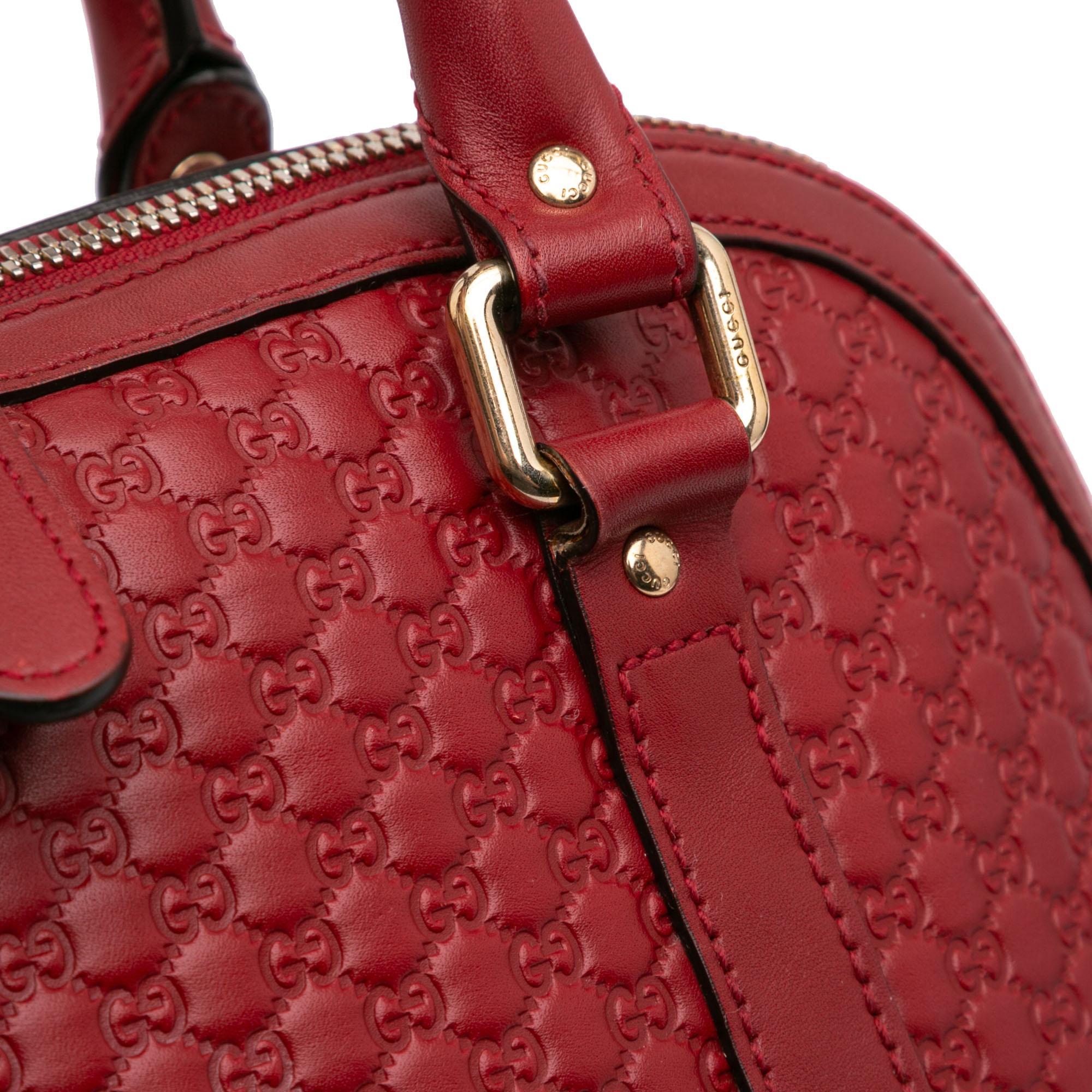 Gucci Medium Microguccissima Dome Satchel