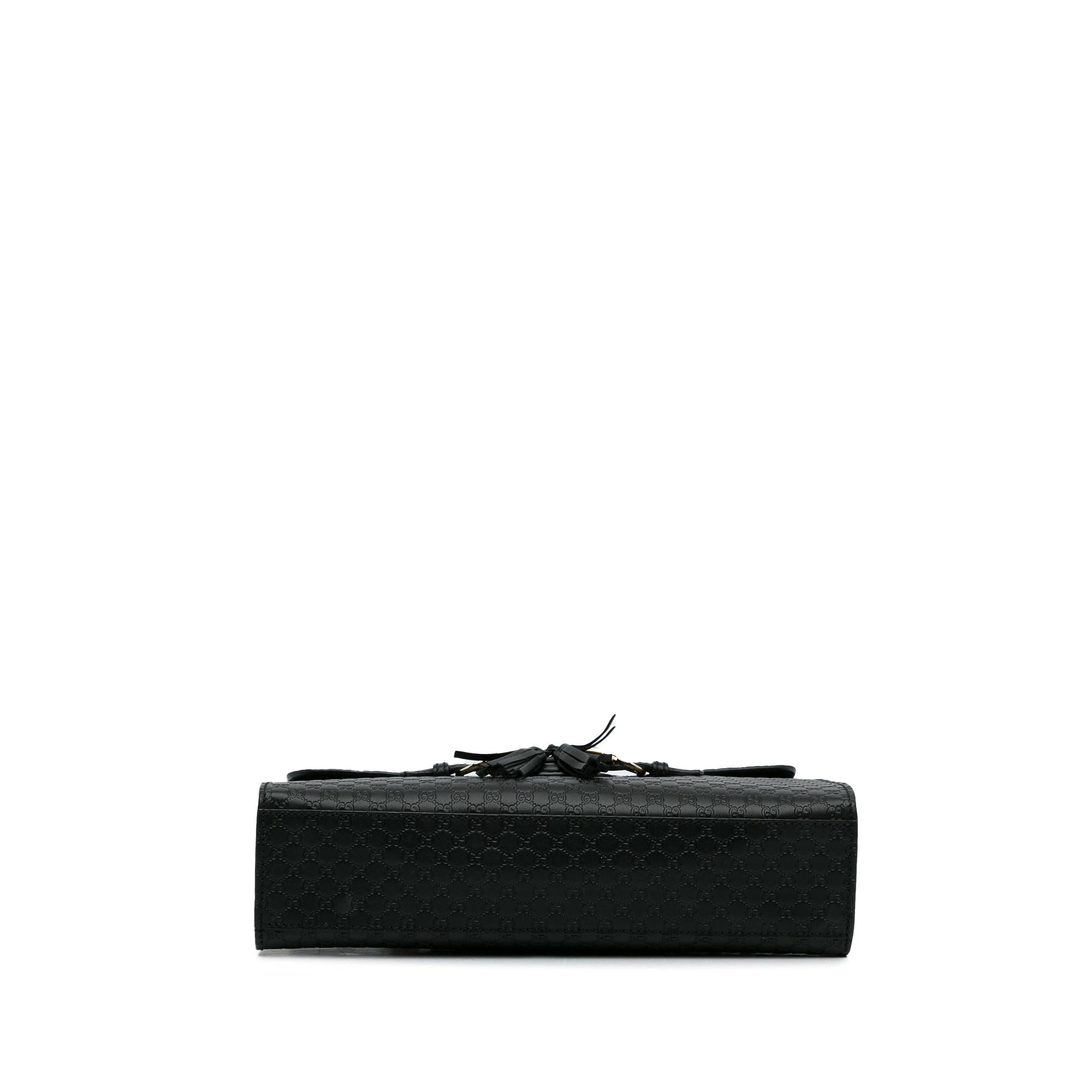 Gucci Medium Microguccissima Emily Shoulder Bag (SHG-l5AjPZ)