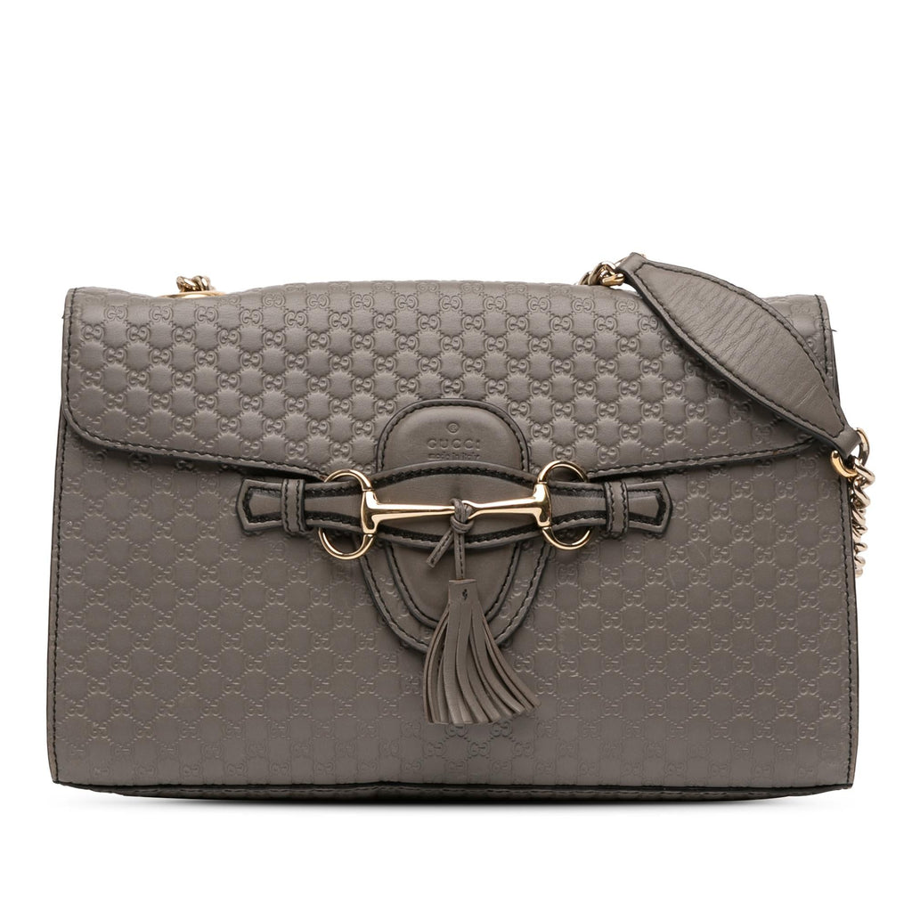 Gucci Medium Microguccissima Emily Shoulder Bag
