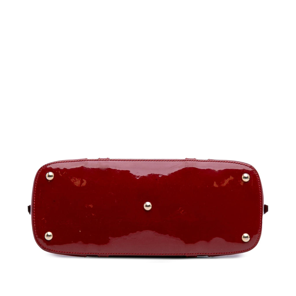 Gucci Medium Microguccissima PatLBt Nice Dome Satchel