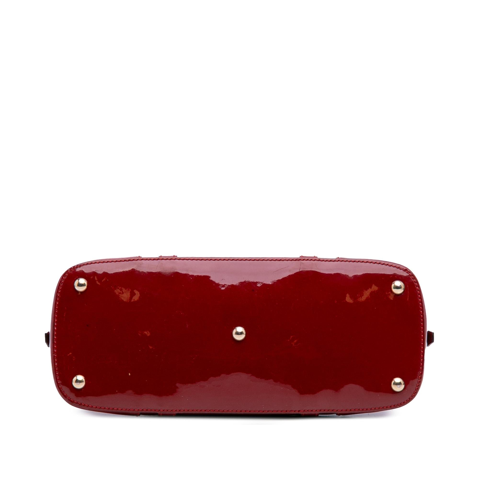 Gucci Medium Microguccissima PatLBt Nice Dome Satchel
