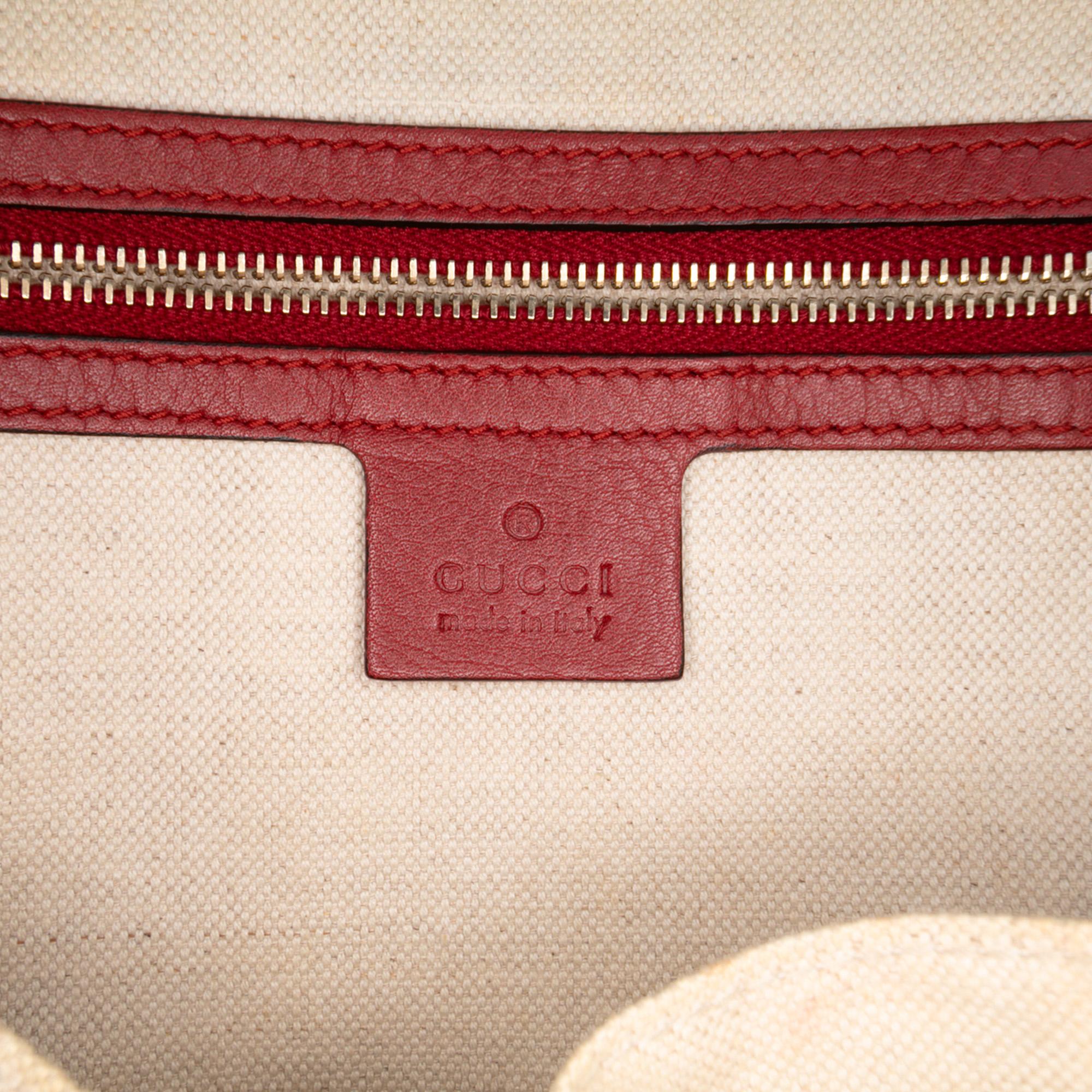 Gucci Medium Microguccissima PatLBt Nice Dome Satchel