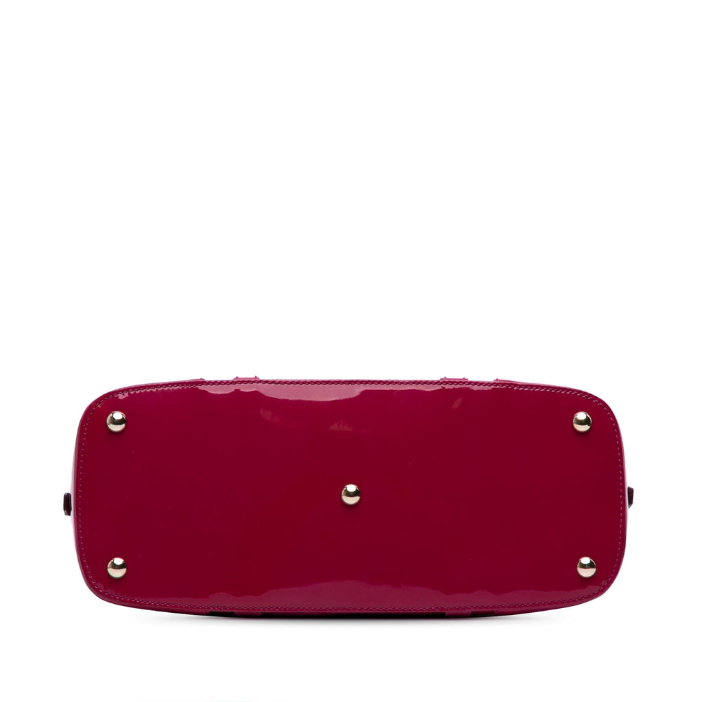Gucci Medium Microguccissima PatLBt Nice Dome Satchel