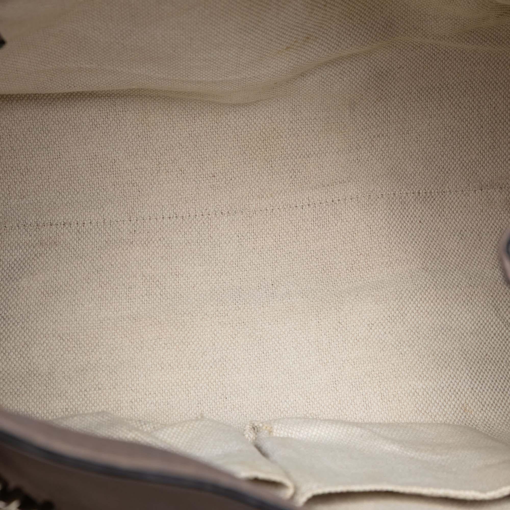 Gucci Medium Nubuck Leather Soho Chain Tote