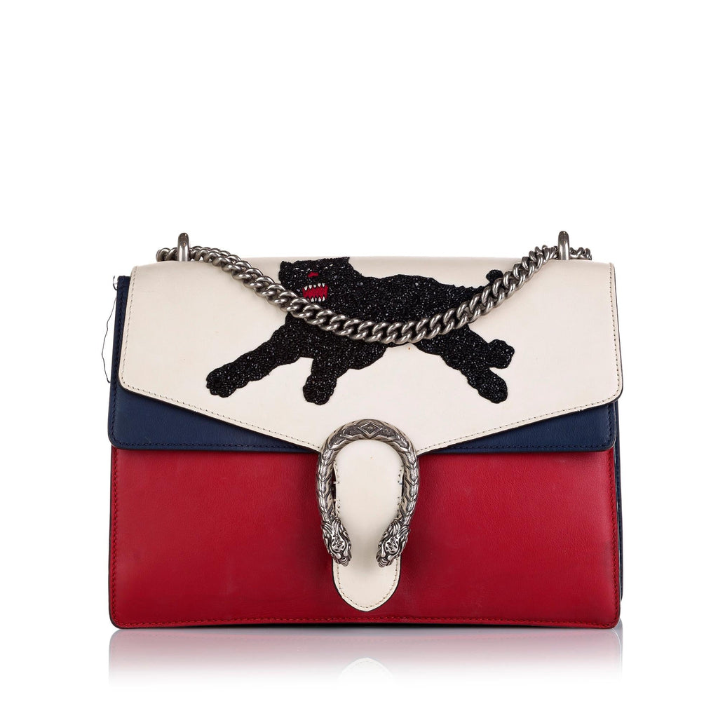Gucci Medium Panther Dionysus Shoulder Bag (SHG-36140)