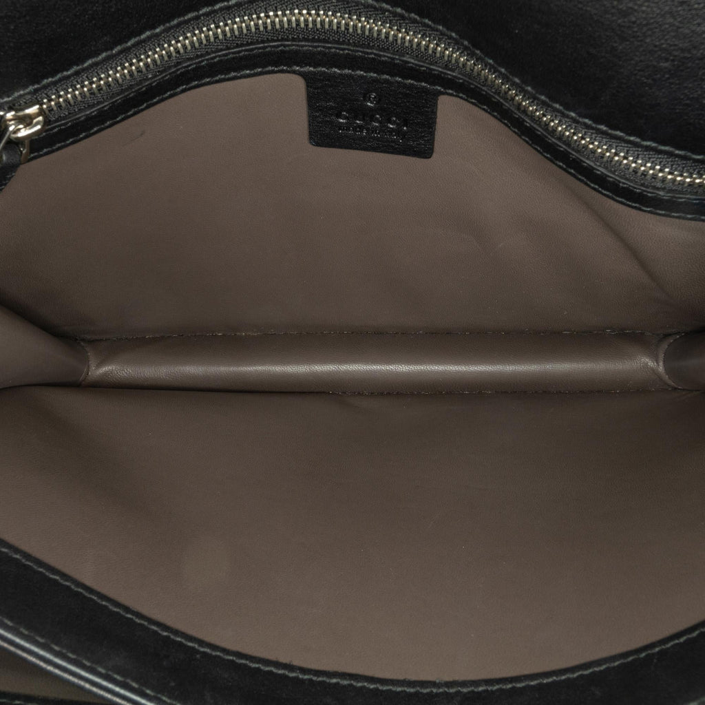 Gucci Medium Patent Dollar Interlocking G Crossbody (SHG-1j0vxX)