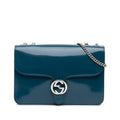 Gucci Medium Patent Dollar Interlocking G Crossbody