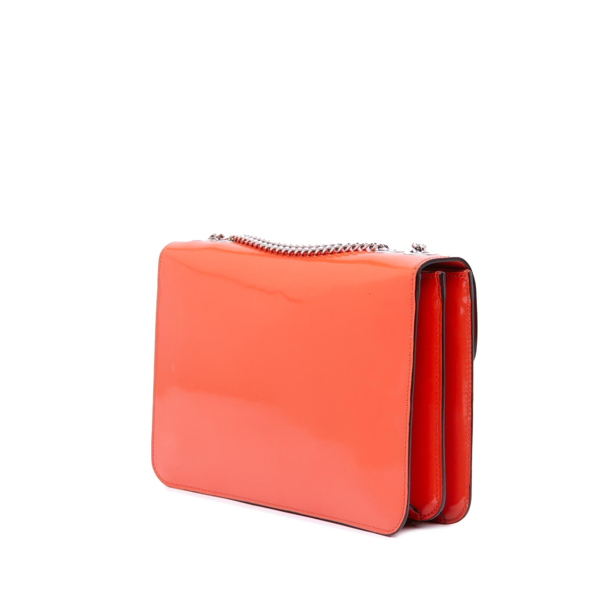 Gucci Medium PatLBt Dollar Interlocking G Crossbody