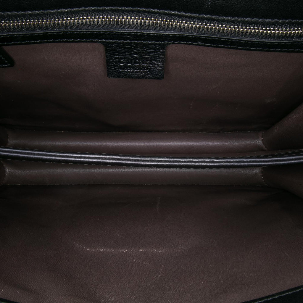 Gucci Medium PatLBt Dollar Interlocking G Crossbody