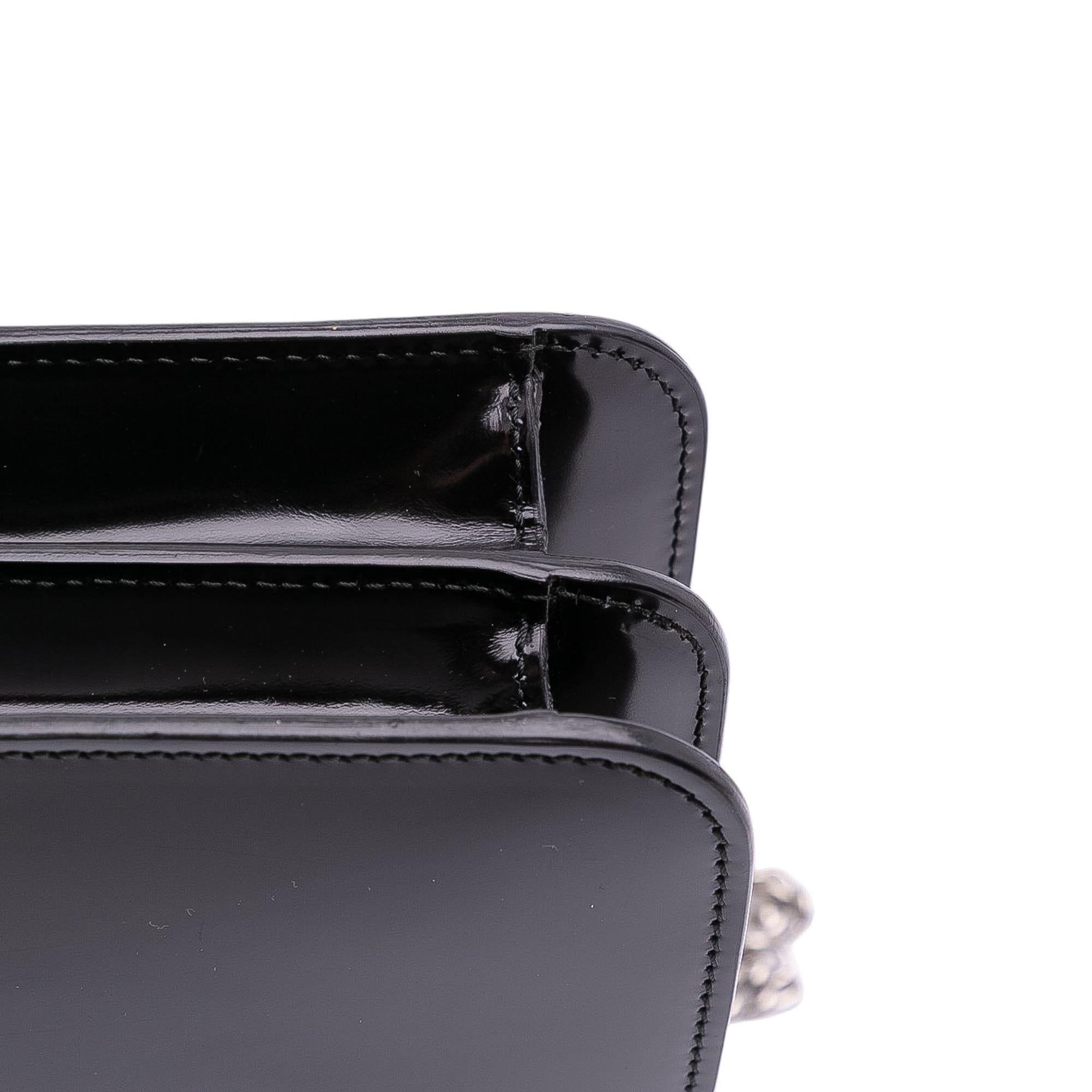 Gucci Medium PatLBt Dollar Interlocking G Crossbody