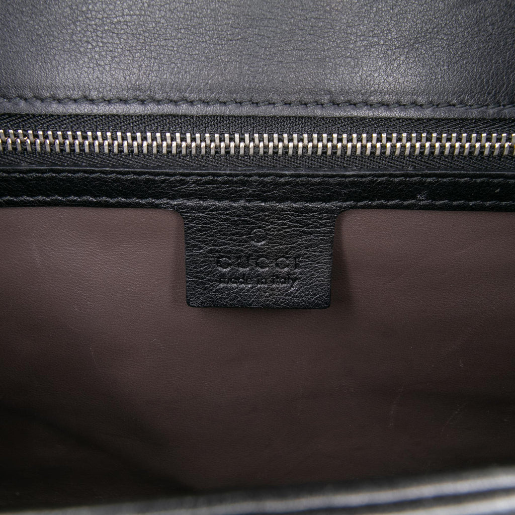 Gucci Medium PatLBt Dollar Interlocking G Crossbody