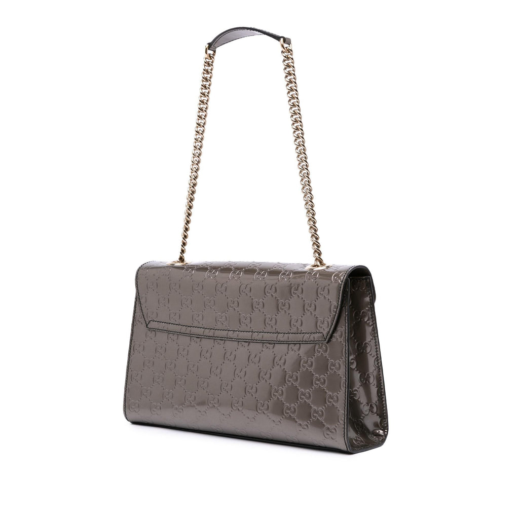 Gucci Medium PatLBt Guccissima Emily Shoulder Bag