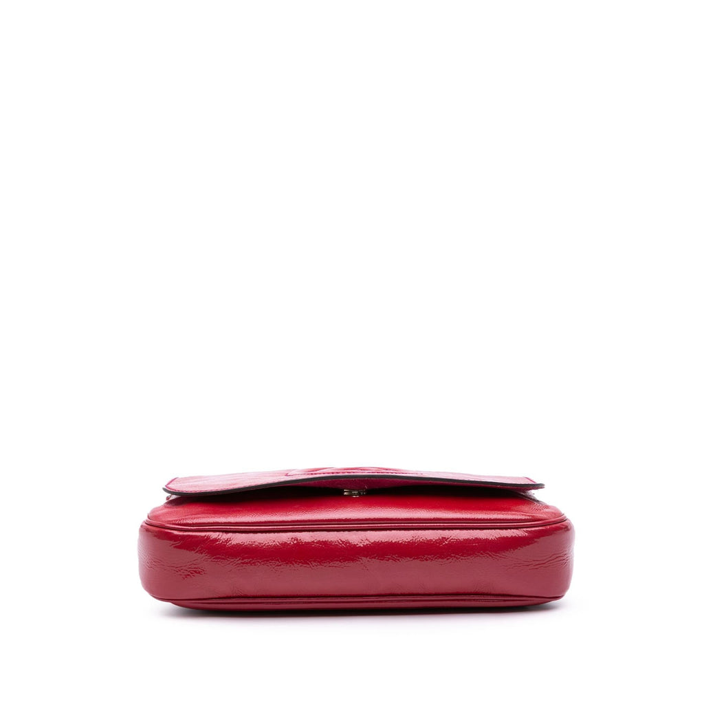 Gucci Medium PatLBt Soho Chain Flap Crossbody