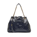 Gucci Medium Patent Soho Chain Tote (SHG-ln0QMk)