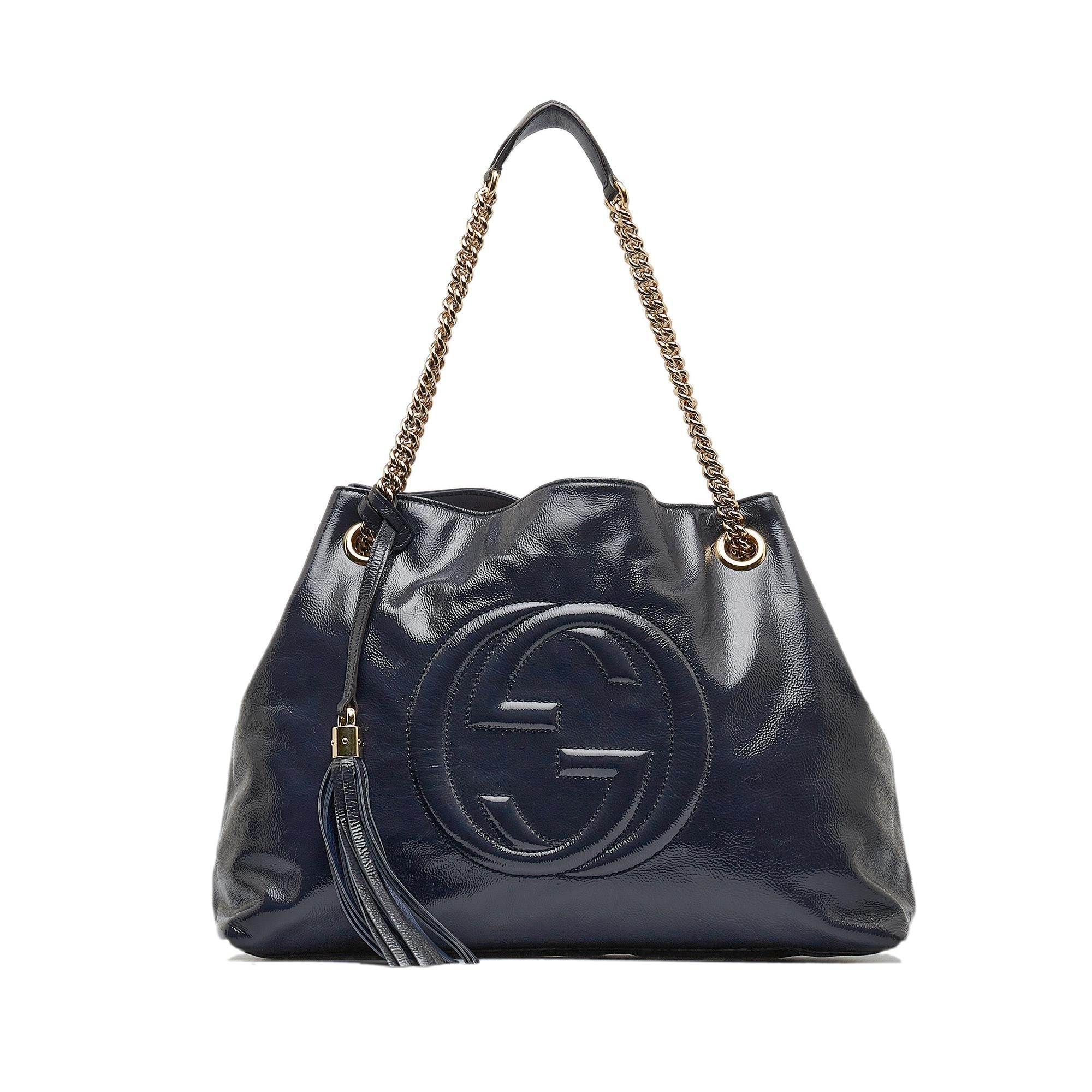 Gucci Medium 1:1 Rep Soho Chain Tote (SHG-ln0QMk)