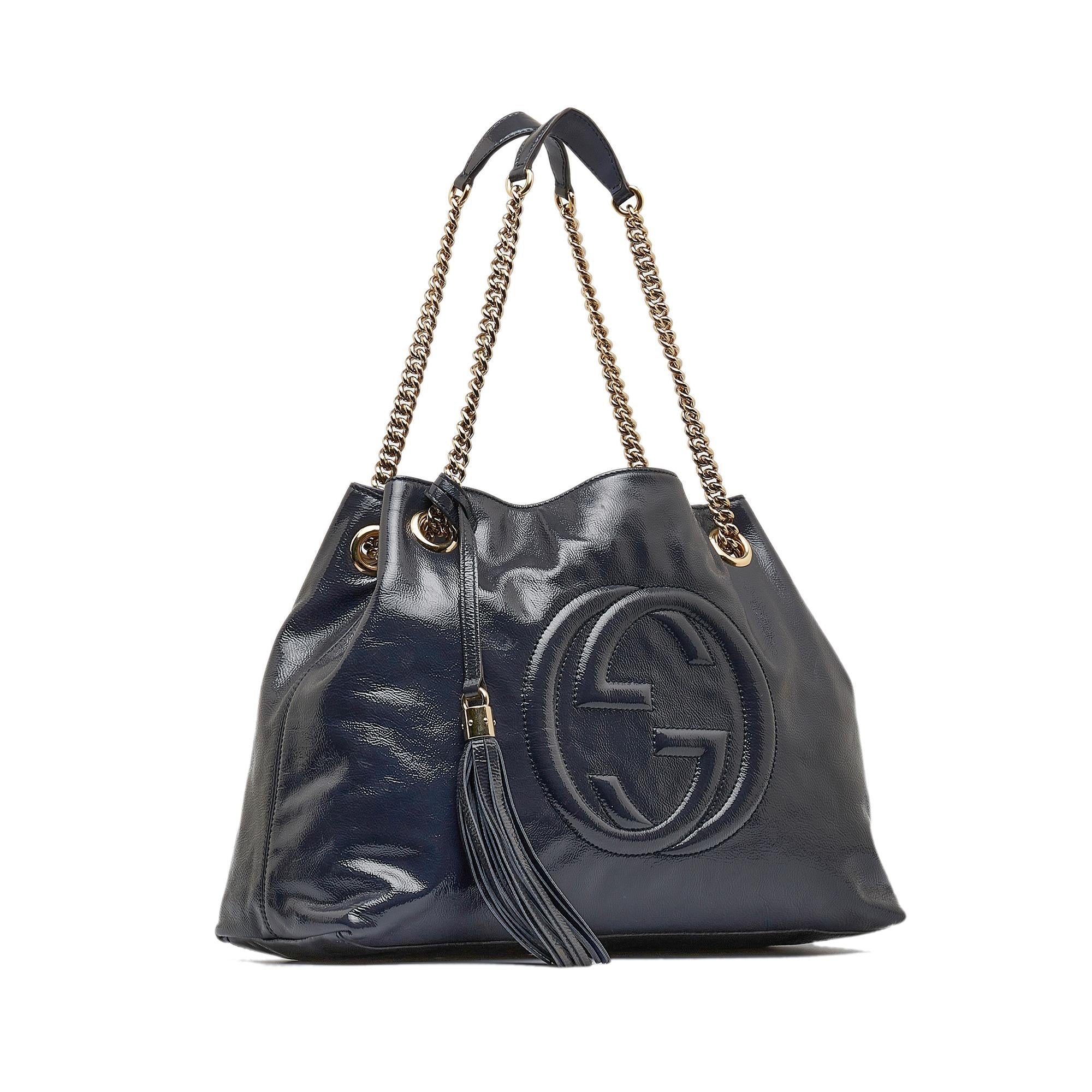 Gucci Medium 1:1 Rep Soho Chain Tote (SHG-ln0QMk)