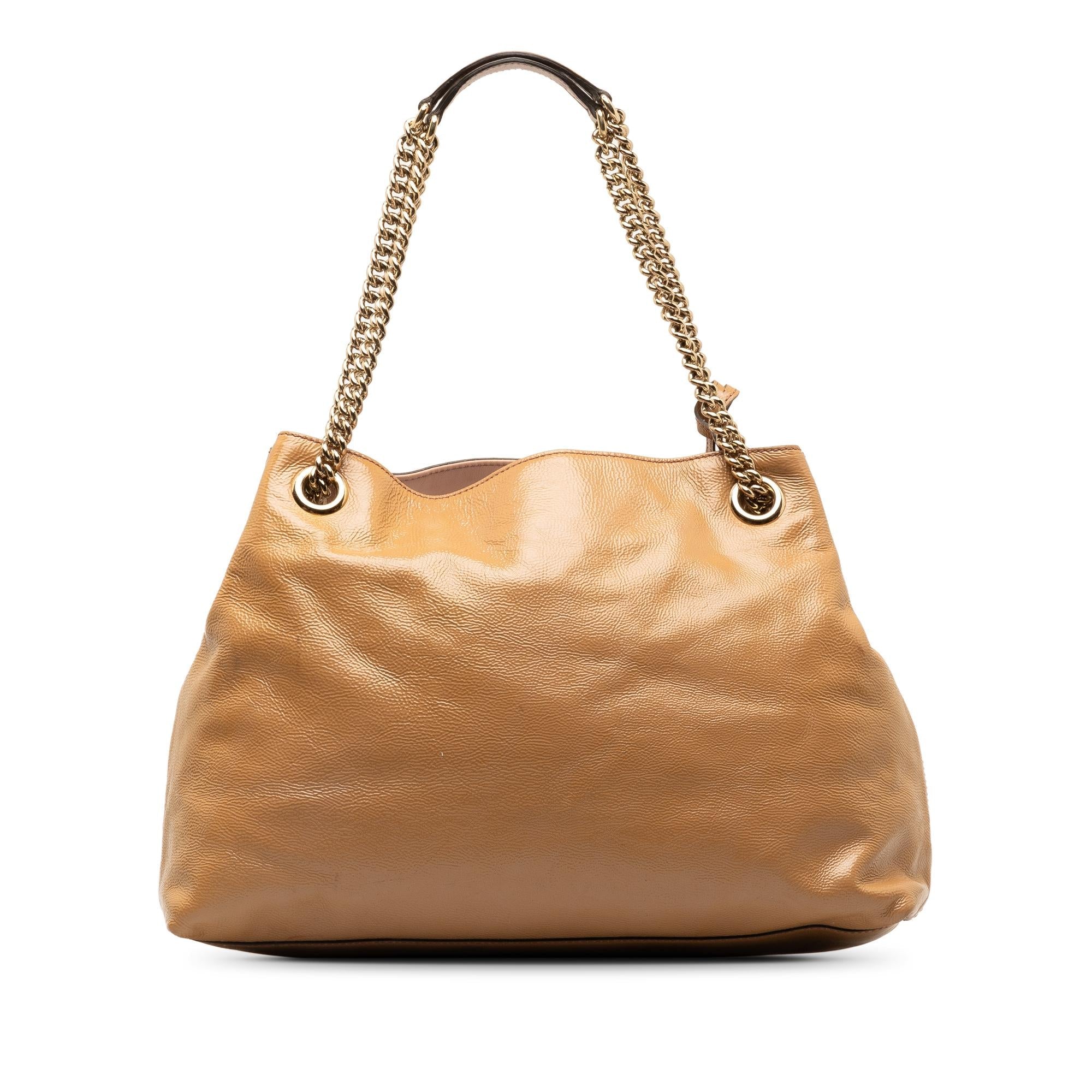 Gucci Medium 1:1 Rep Soho Chain Tote (SHG-jrt6iJ)