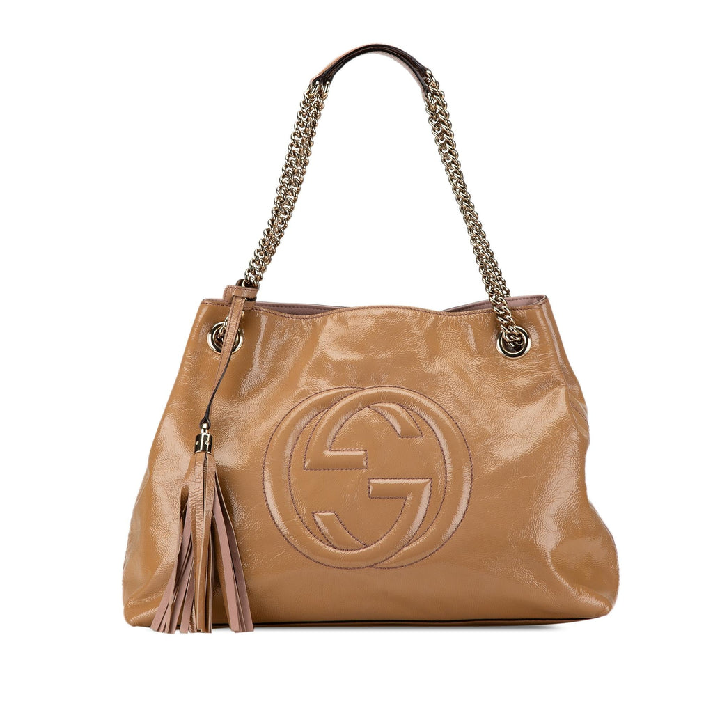 Gucci Medium 1:1 Rep Soho Chain Tote (SHG-wf1hvh)