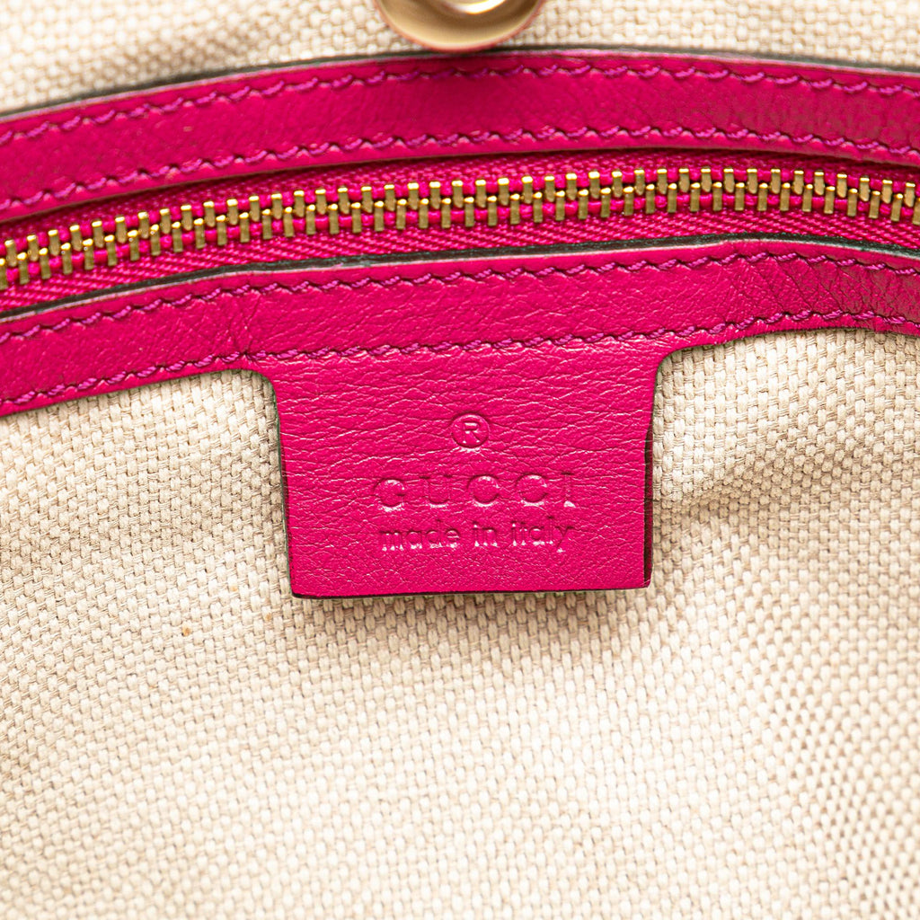 Gucci Medium PatLBt Soho Chain Tote