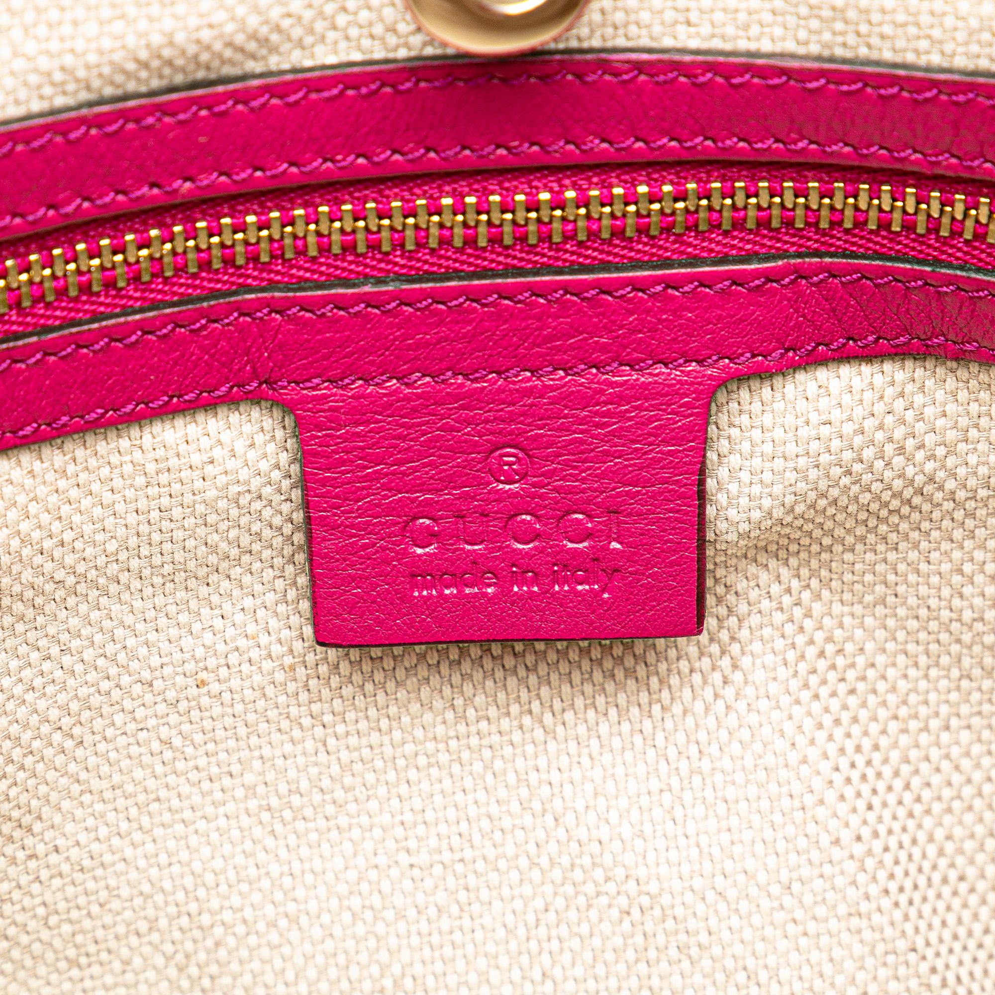 Gucci Medium Patent Soho Chain Tote