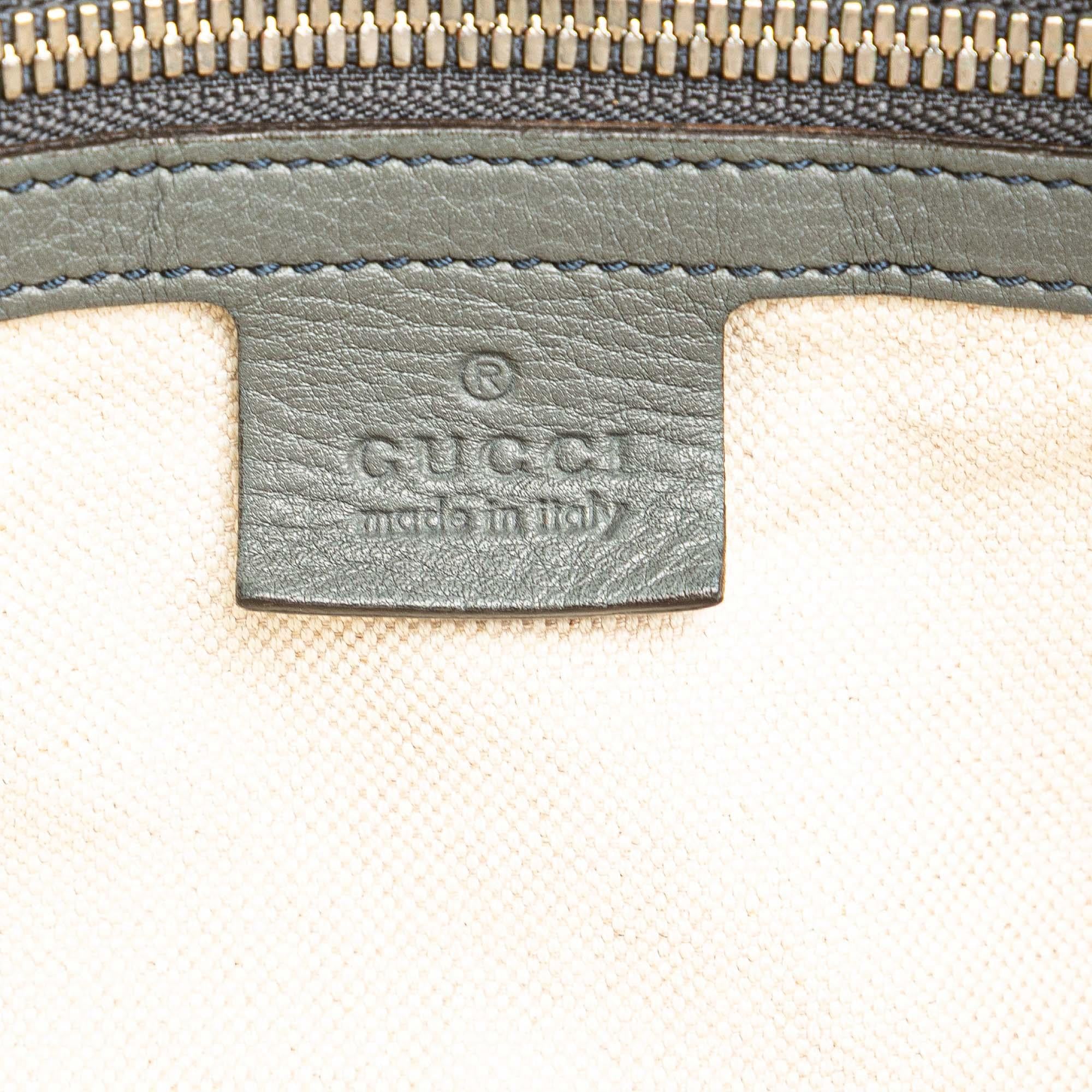 Gucci Medium Pebbled Calfskin Soho Messenger Bag