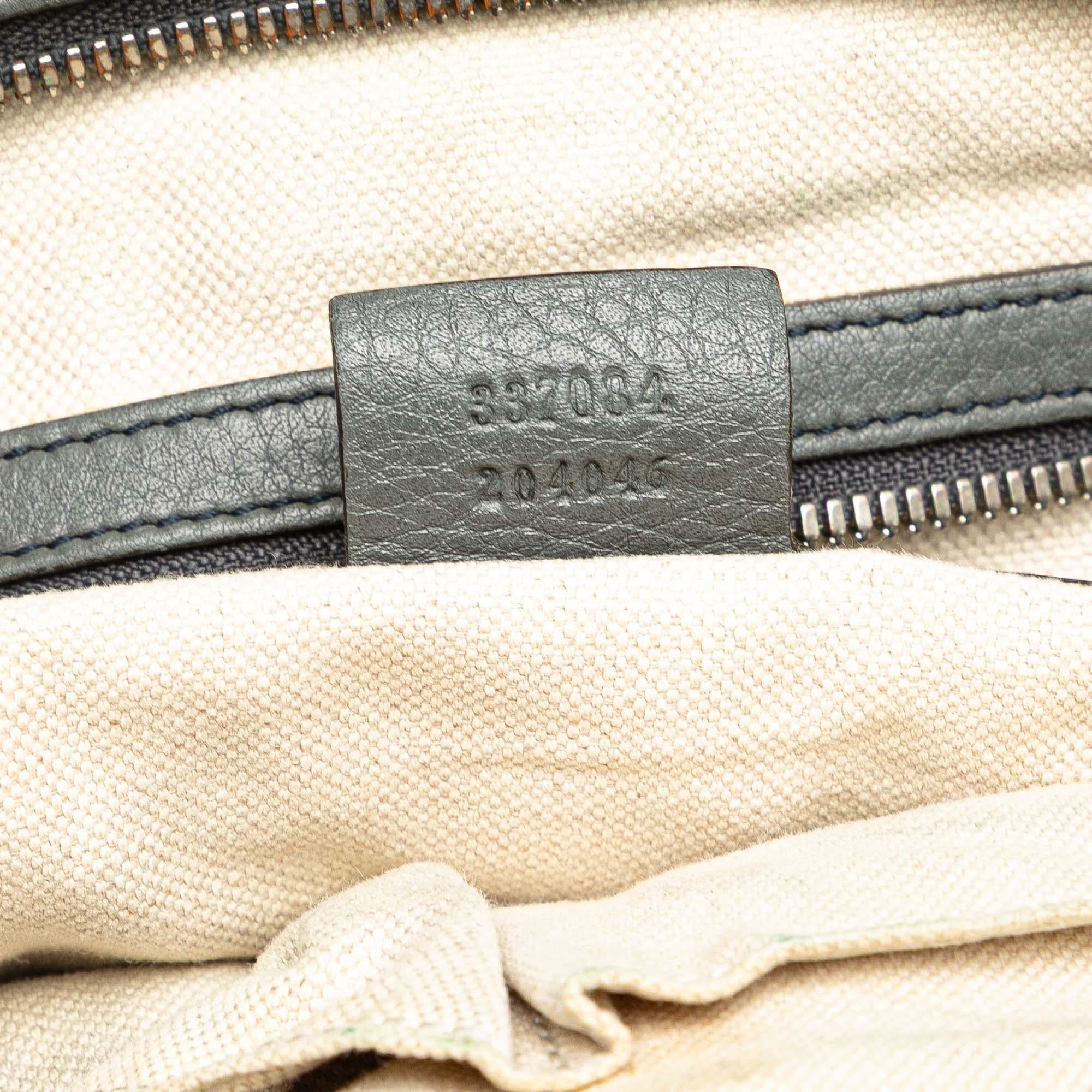 Gucci Medium Pebbled Calfskin Soho Messenger Bag