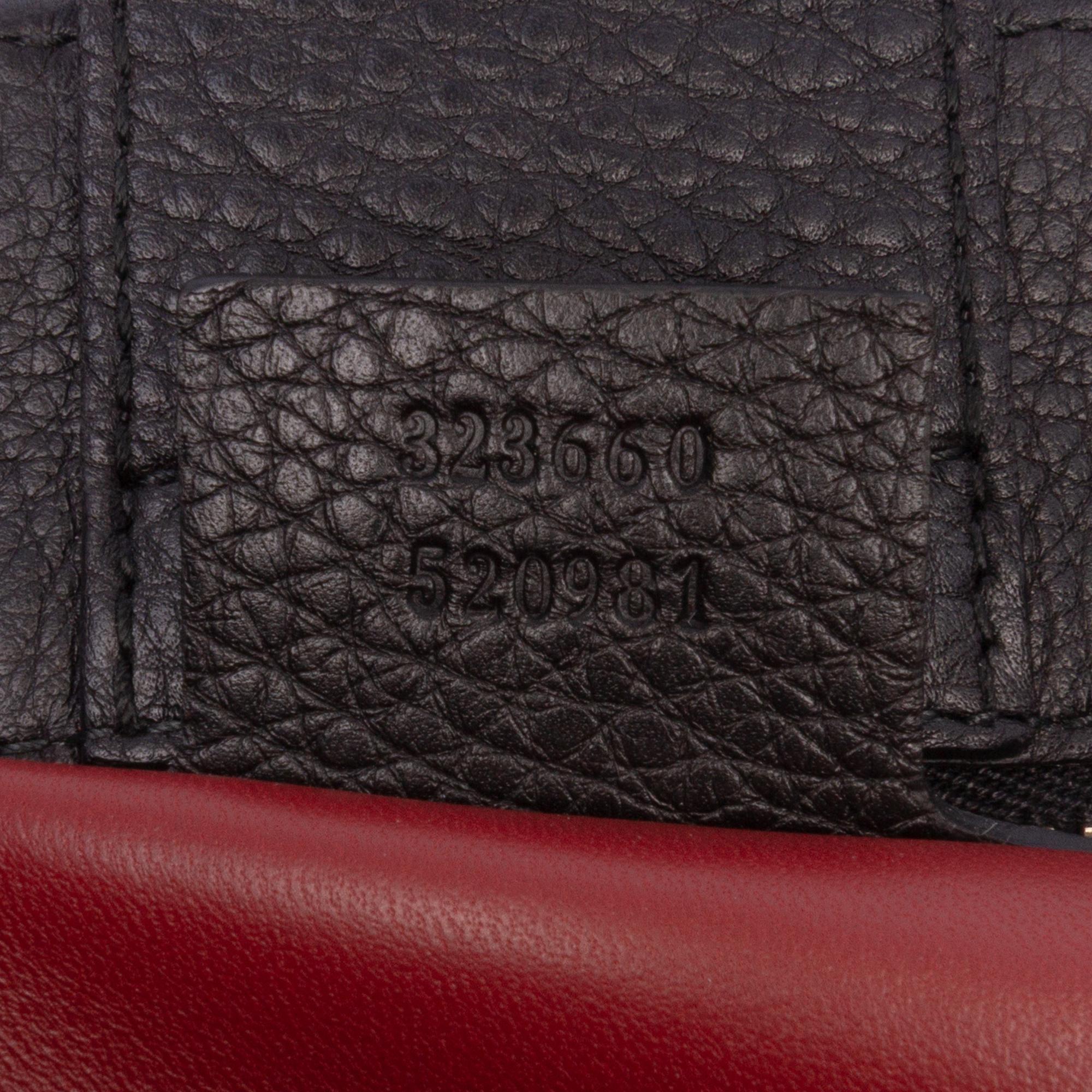 Gucci Medium Pony Hair Bamboo Shopper Satchel