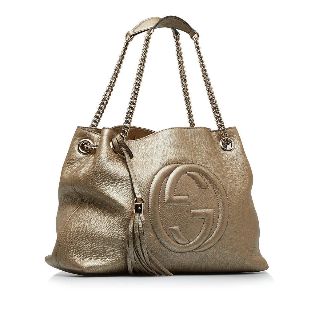 Gucci Medium Soho Chain Tote (SHG-C443qt)