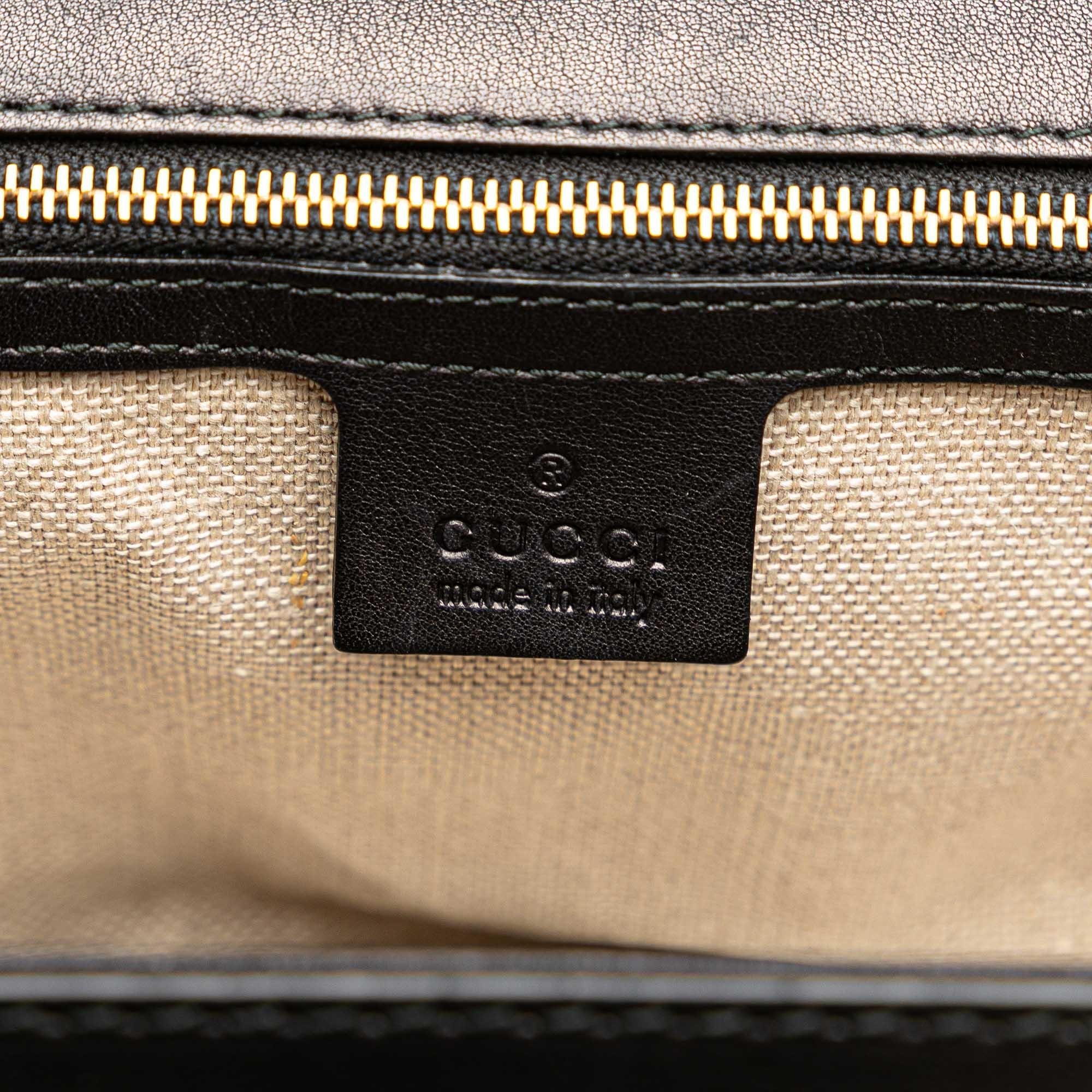 Gucci Medium Studded New Bamboo Tassel Satchel (SHG-QZ6Rq6)