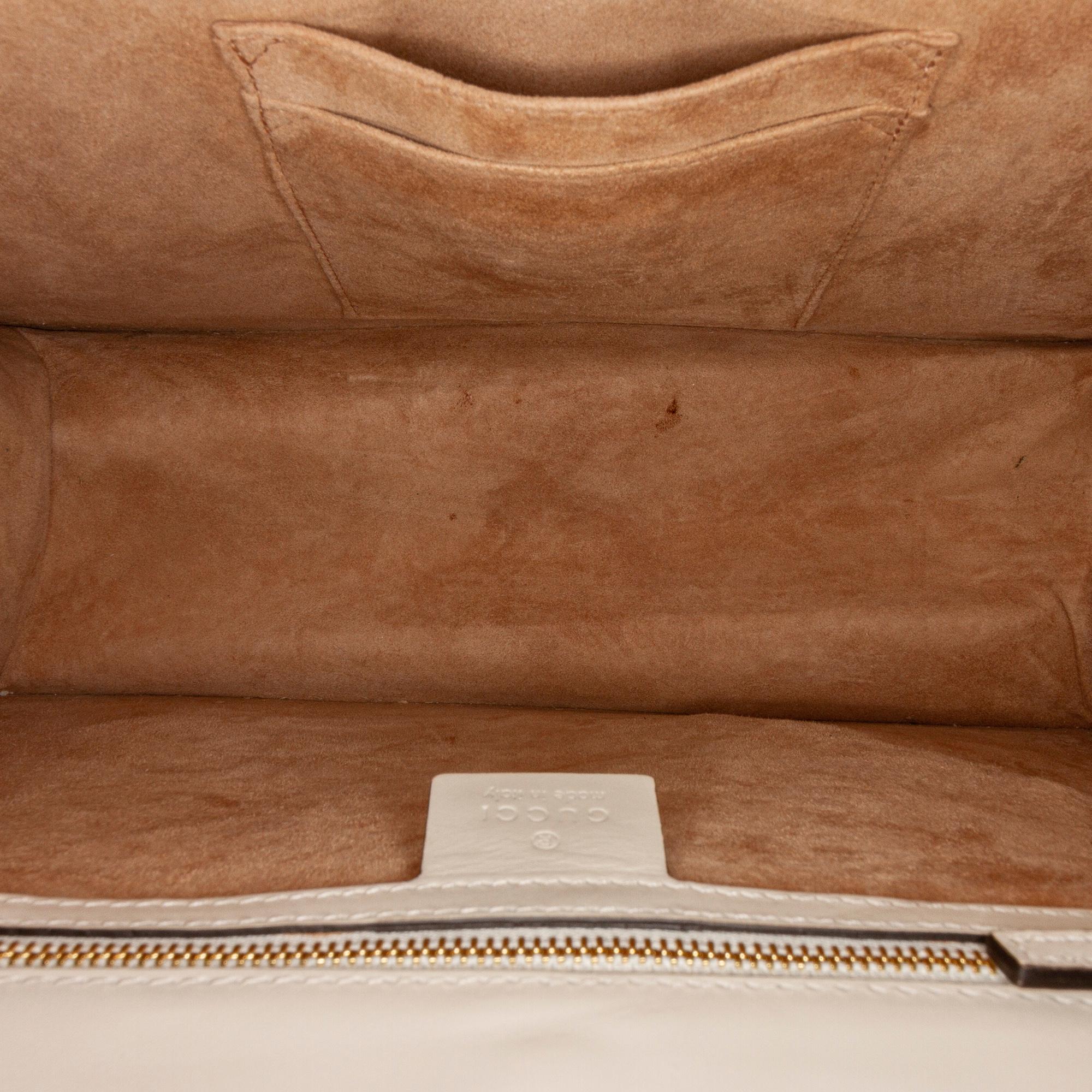 Gucci Medium Sylvie Leather Satchel (SHG-30400)