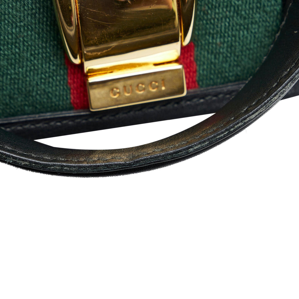Gucci Medium Sylvie Satchel (SHG-hvyoSA)