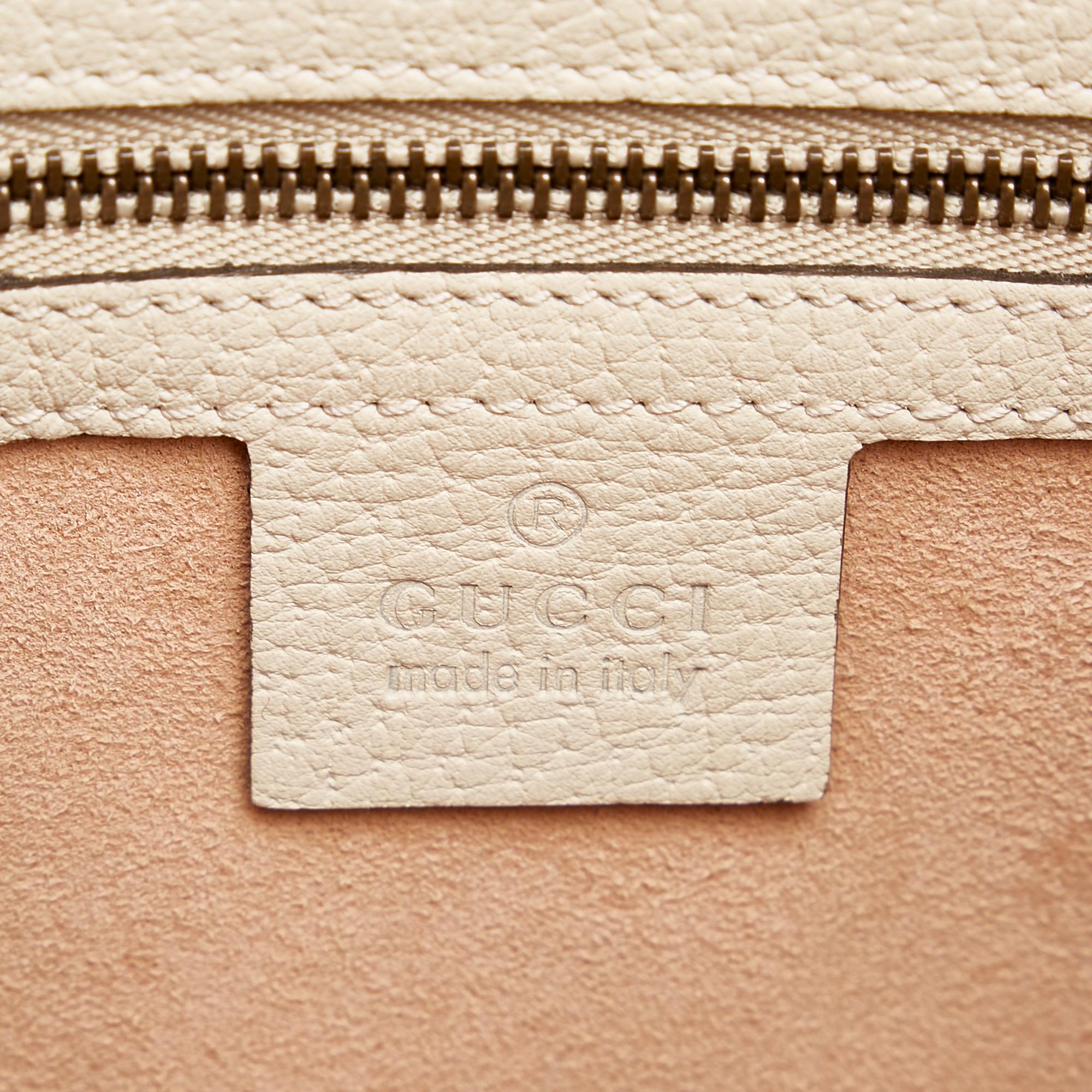 Gucci Medium Web Linea Butterfly Totem Satchel (SHG-31390)