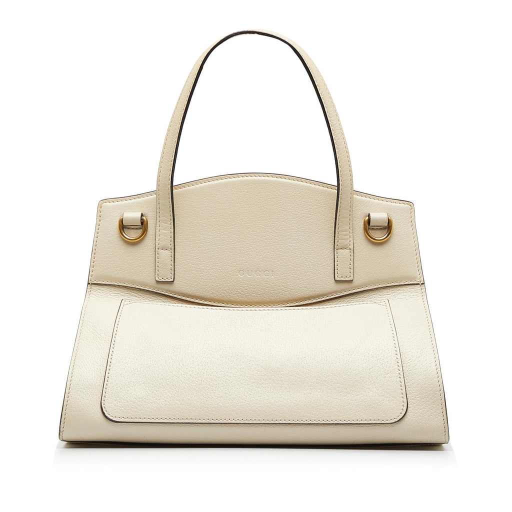 Gucci Medium Web Linea Butterfly Totem Satchel (SHG-BYS4EZ)