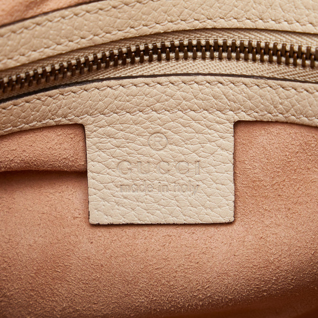 Gucci Medium Web Linea Butterfly Totem Satchel (SHG-BYS4EZ)