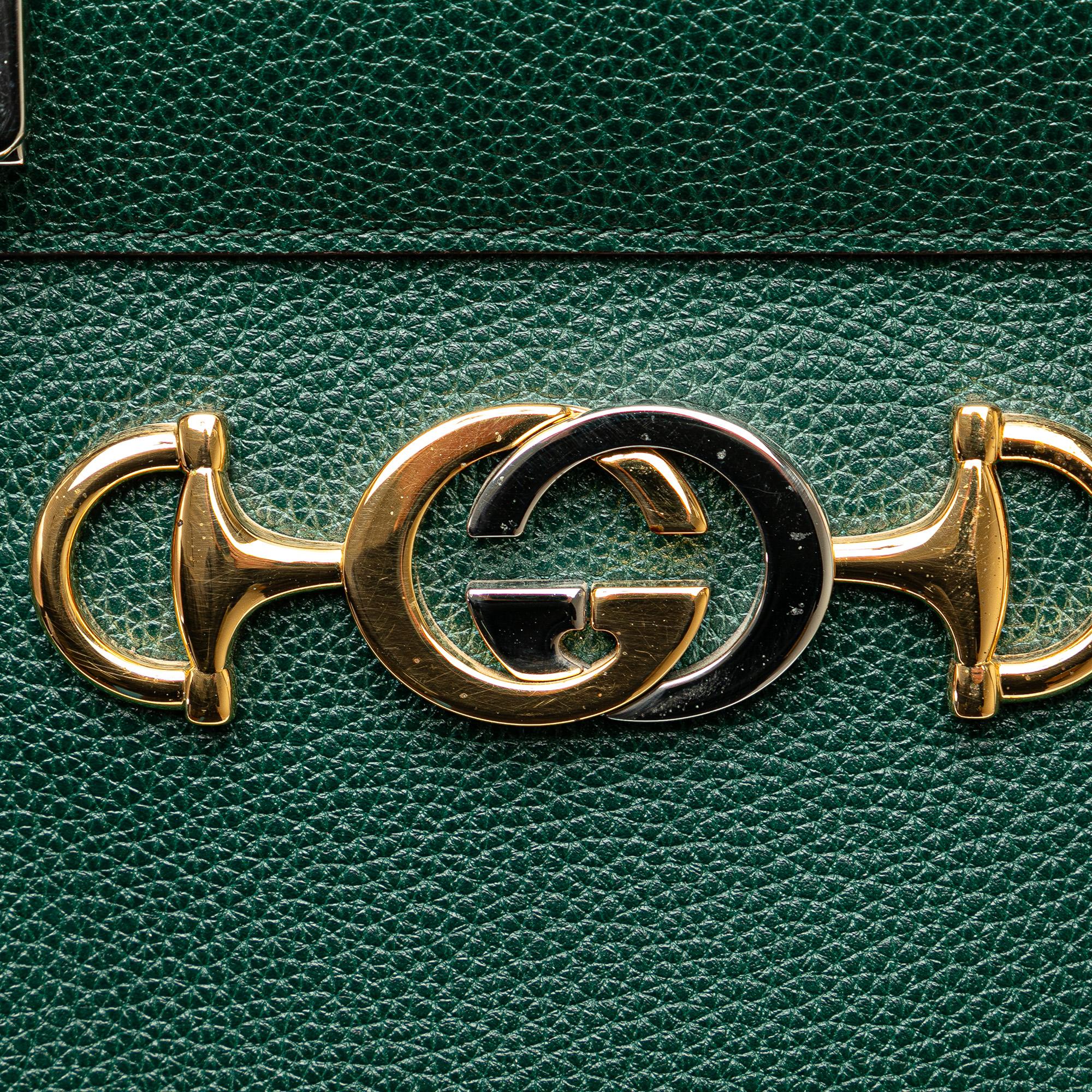 Gucci Medium Zumi Leather Satchel