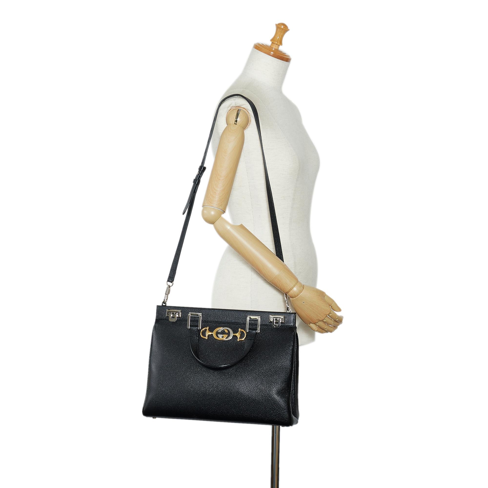 Gucci Medium Zumi Satchel (SHG-TJ2LXN)