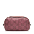 Gucci Metallic Guccissima Leather Cosmetic Case (SHF-GVRdPQ)