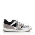 Gucci Metallic Leather Basket Sneakers - Size 9 / 39 (SHF-I0e3sE)
