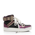 Gucci Metallic Leather Basketball High Top Sneakers - Size 6.5 / 36.5 (SHF-PH5TsW)