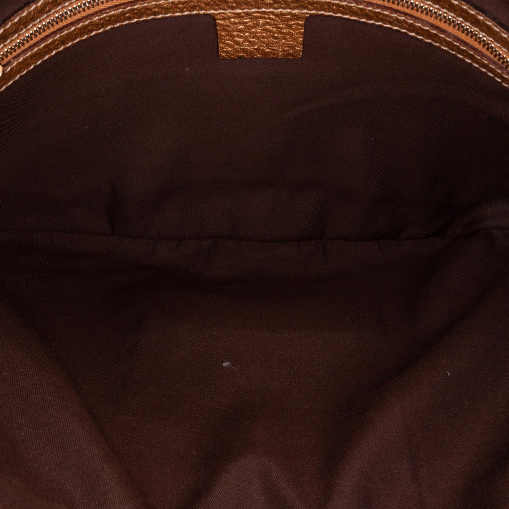 Gucci Metallic Leather Horsebit Crossbody