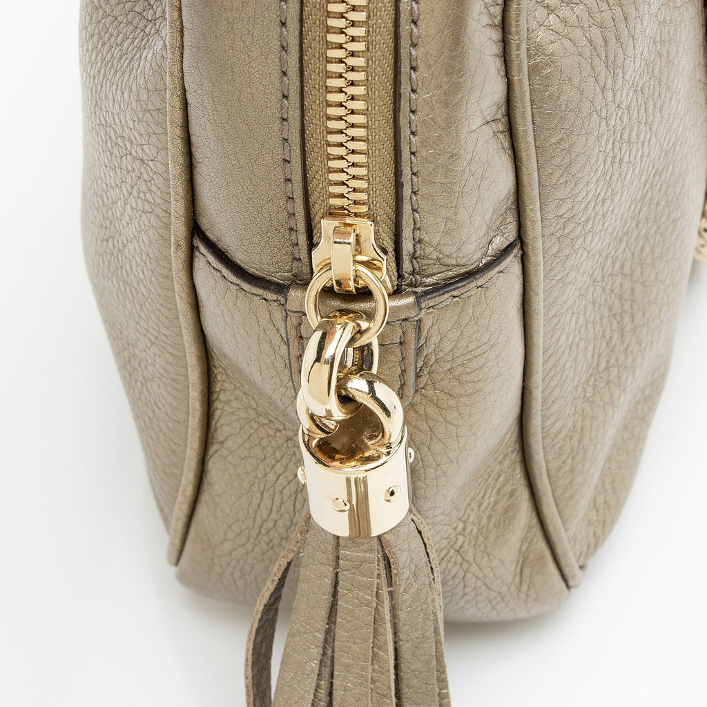 Gucci Metallic Leather Soho Chain Small Shoulder Bag