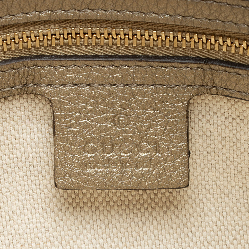 Gucci Metallic Leather Soho Chain Small Shoulder Bag