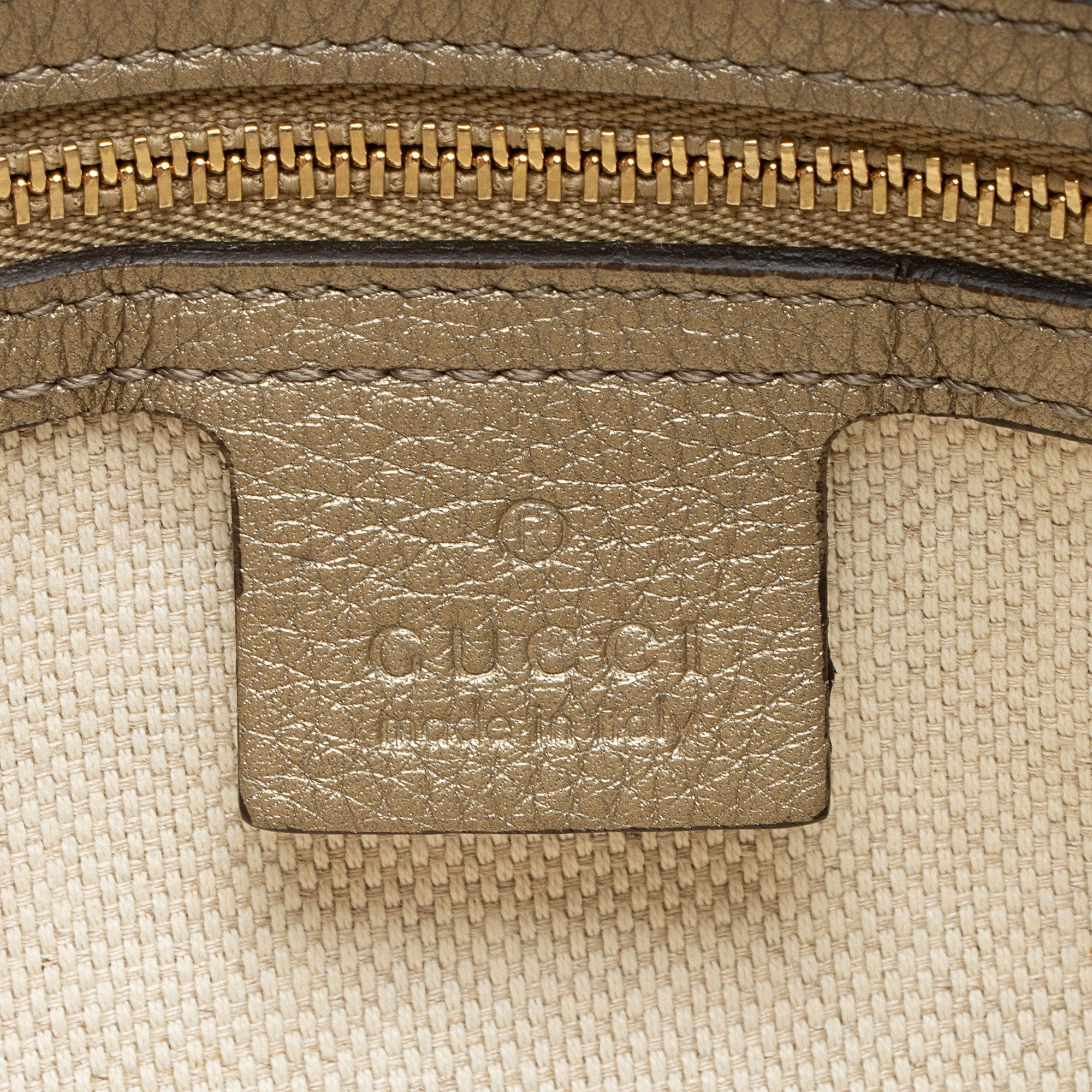Gucci Metallic Leather Soho Chain Small Shoulder Bag