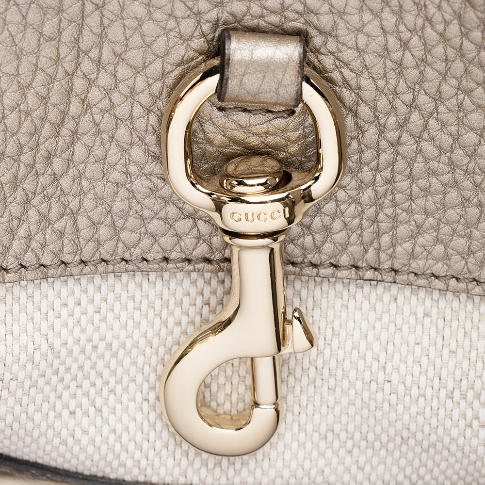 Gucci Metallic Leather Soho Medium Shoulder Bag (SHF-19349)