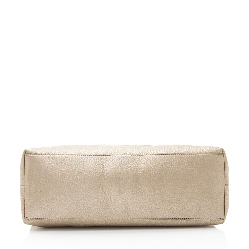Gucci Metallic Leather Soho Medium Shoulder Bag (SHF-WsyCup)