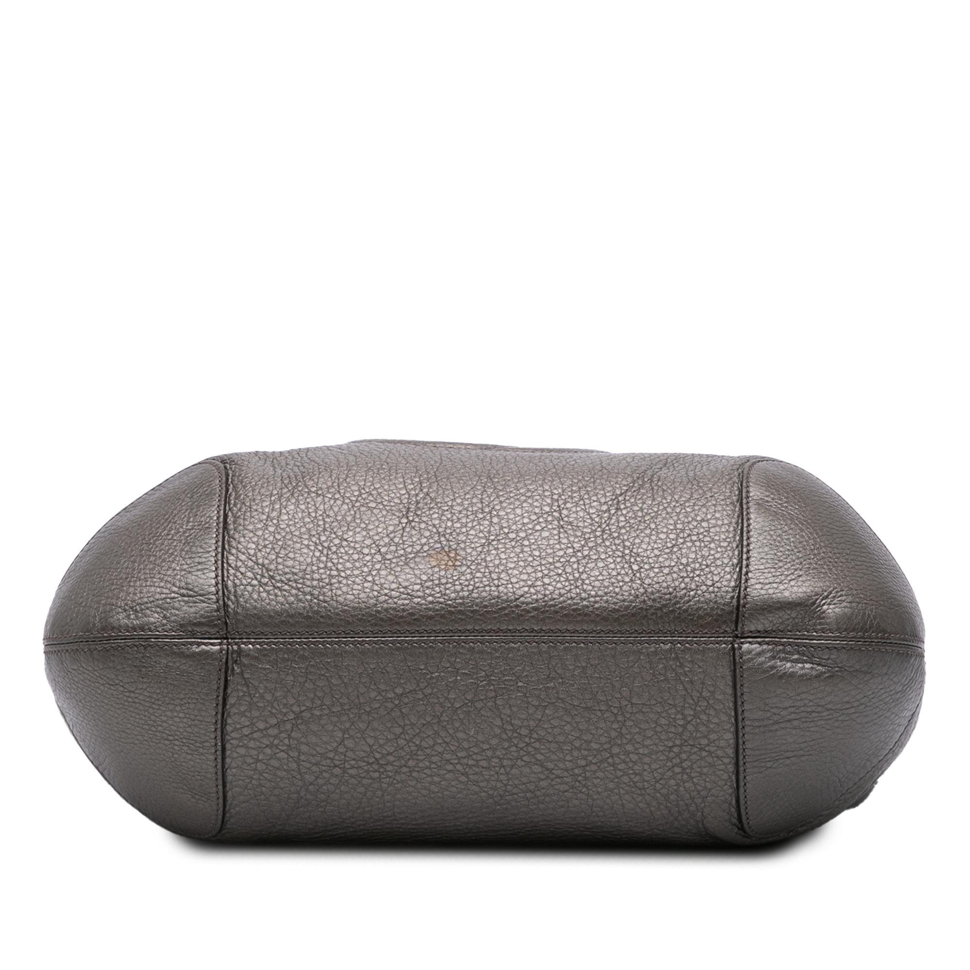Gucci Metallic Leather Soho Shoulder Bag