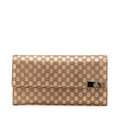 Gucci Metallic Microguccissima Dice ContinLBtal Wallet