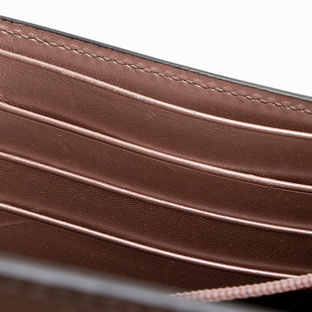 Gucci Metallic Microguccissima Mayfair Continental Wallet (SHF-21179)